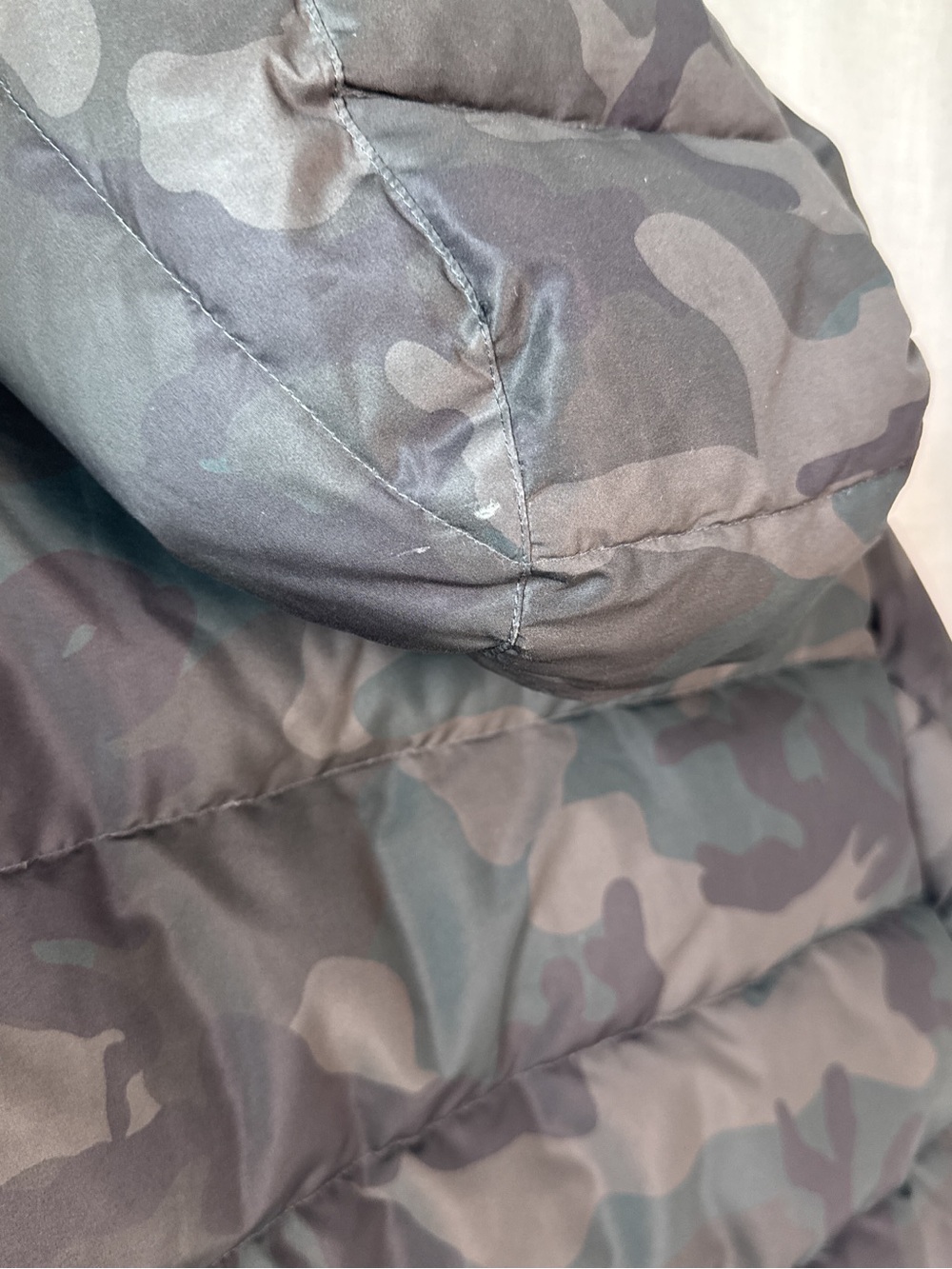 Kith x Nano Universe Nishikawa Down Hooded Puffer Jacket Woodland Camo Small - Picture 13 of 16